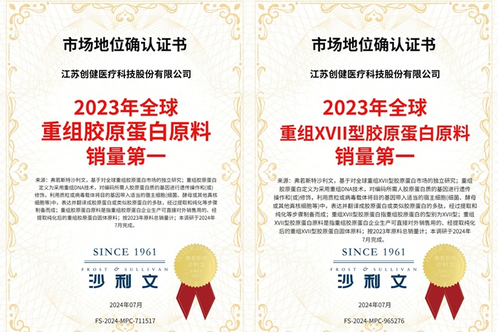 喜讯 | 全球销冠！华美娱乐医疗获沙利文市场地位确认证书 